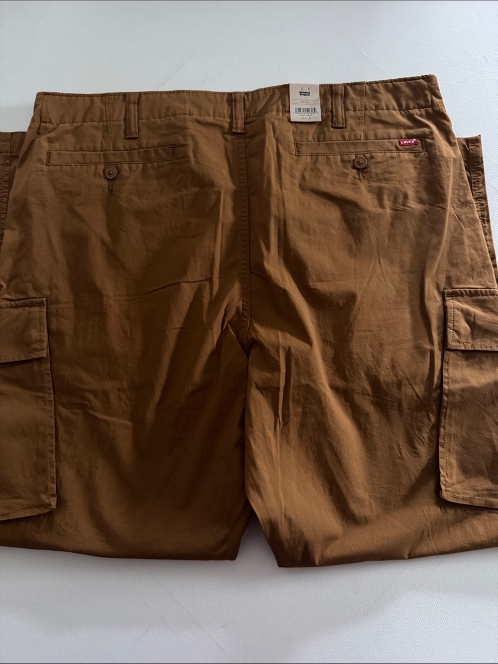 Levis Cargo Pants Mens 40 30 Brown Taper - Picture 4 of 4